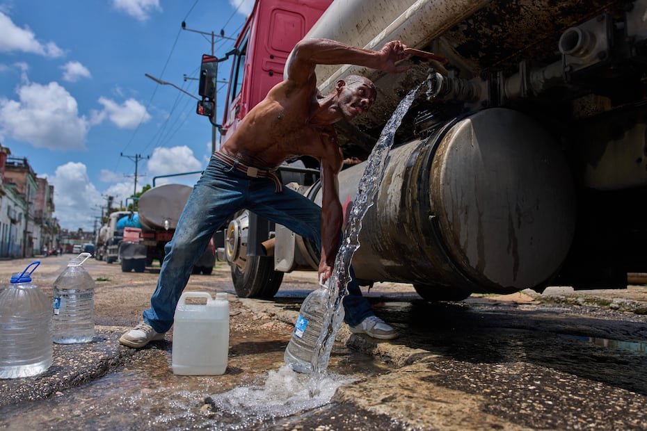 También enfrentan problemas con el agua.