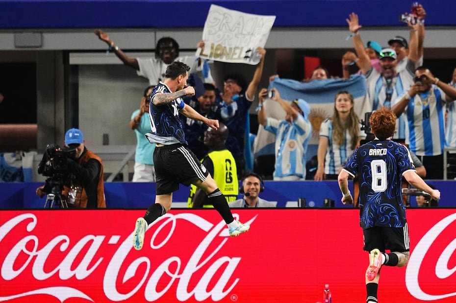 Lionel Messi acumula ahora 19 dianas en la historia de los Mundiales.