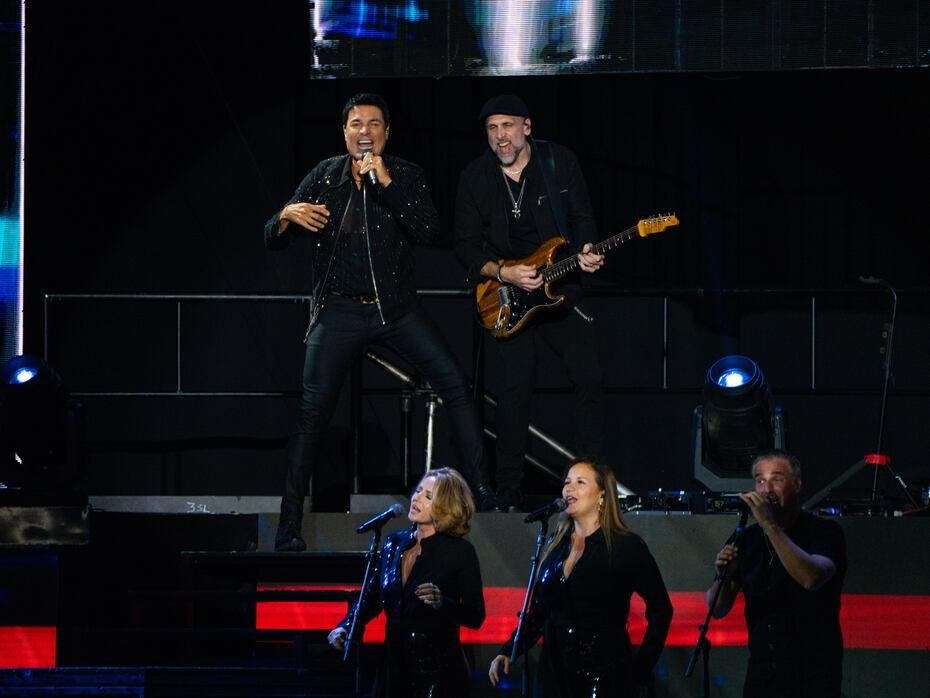 Desde el arranque, Chayanne tuvo una presentación vibrante y enérgica. (Suministrada/Cheery Viruet)
