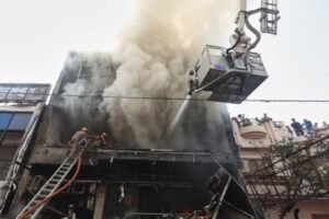 incendio en India