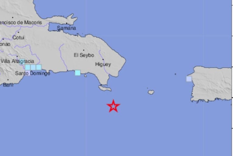 temblor en isla de Mona