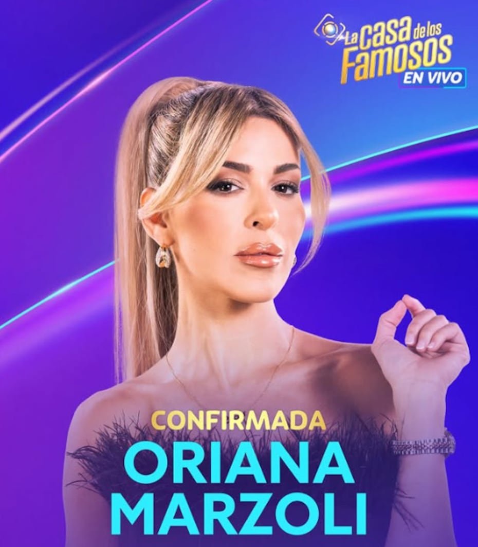 Oriana Marzoli - Estrella de "reality shows" venezolana.