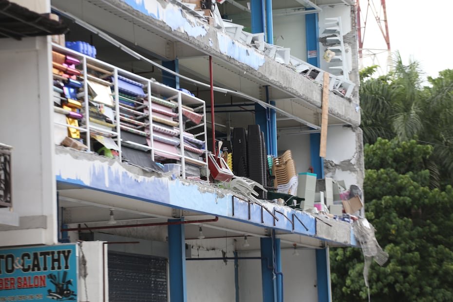 En la ciudad de General Santos se derrumbaron algunos edificios y las principales infraestructuras sufrieron daños por el seísmo.