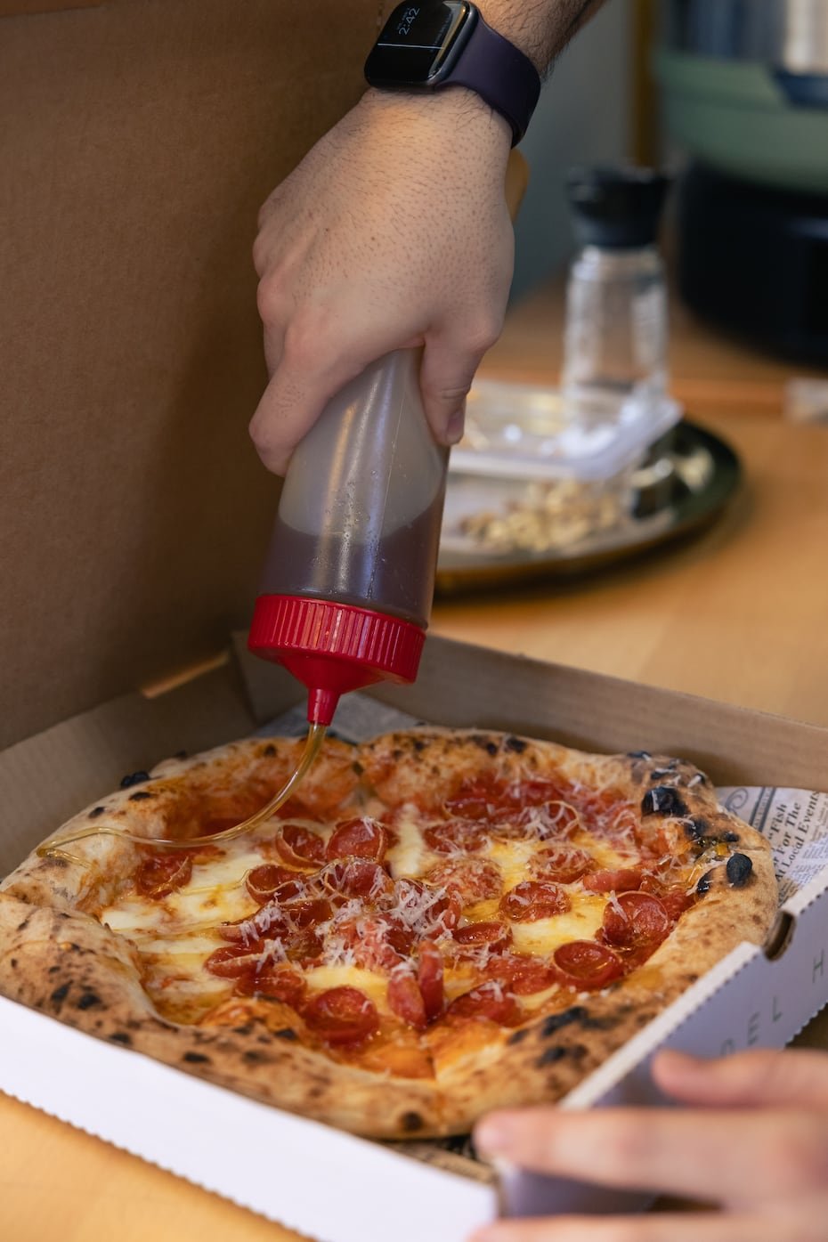 Dejó los caterings y los bizcochos, y abrió en octubre pasado una pizzería.