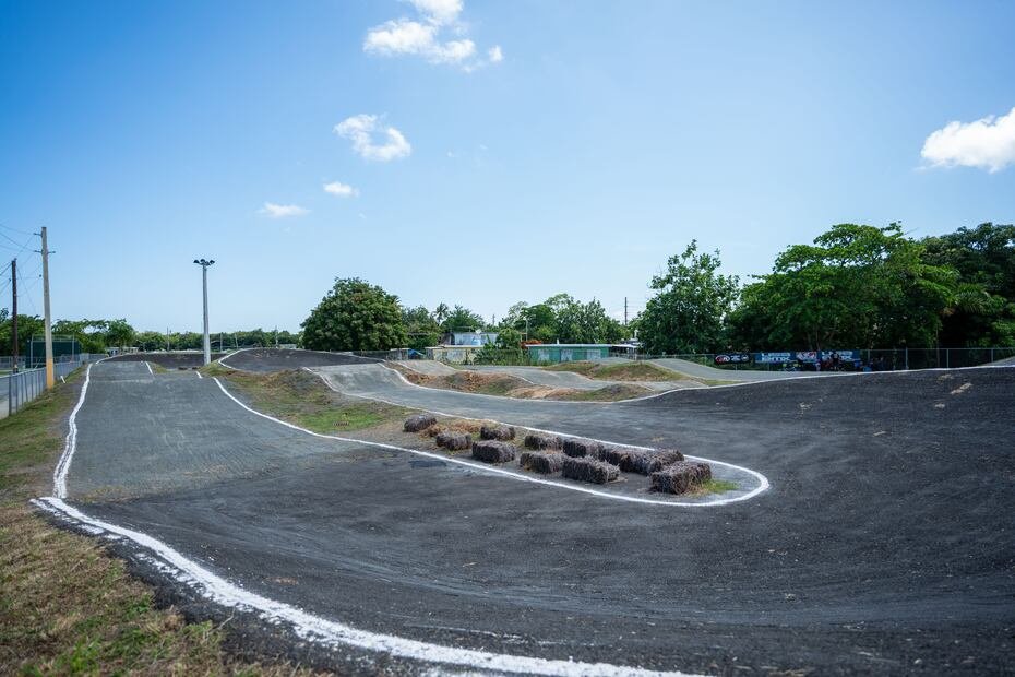 Un vistazo al BMX Race Track del Complejo Deportivo Rafael Montes Félix, en Ceiba.