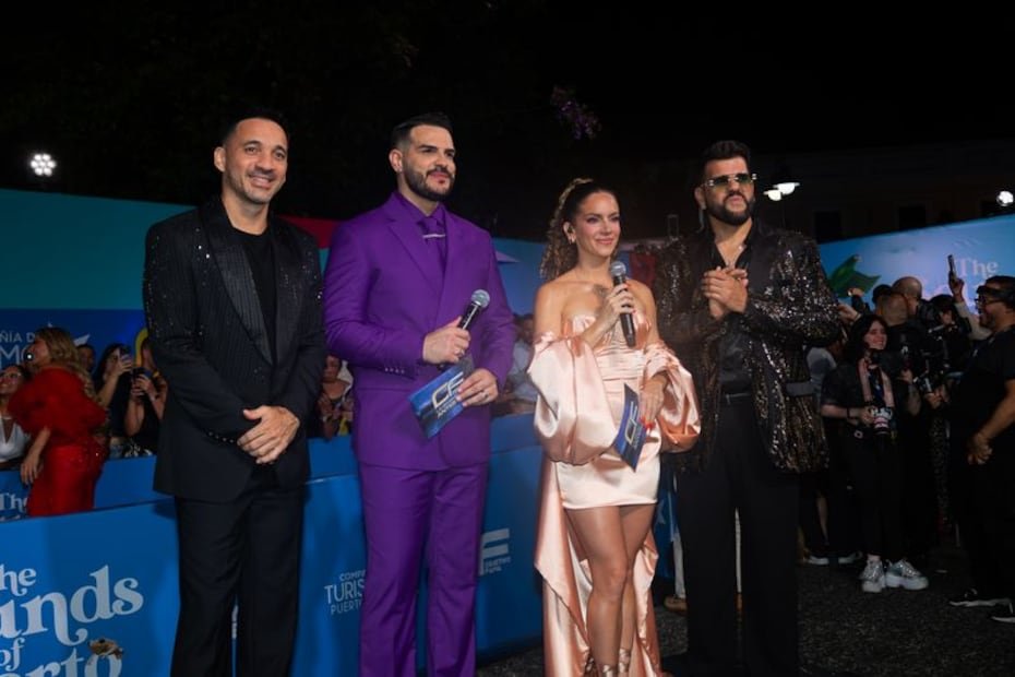Juan Vélez, Víctor Santiago, Gabriela Short y Marlon Fernández.