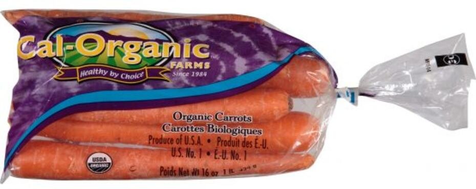 Organic Whole Carrots - 1lb, 2lb, 5lb, 6lb, 10lb, 25lb