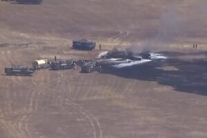 accidente avión caza
