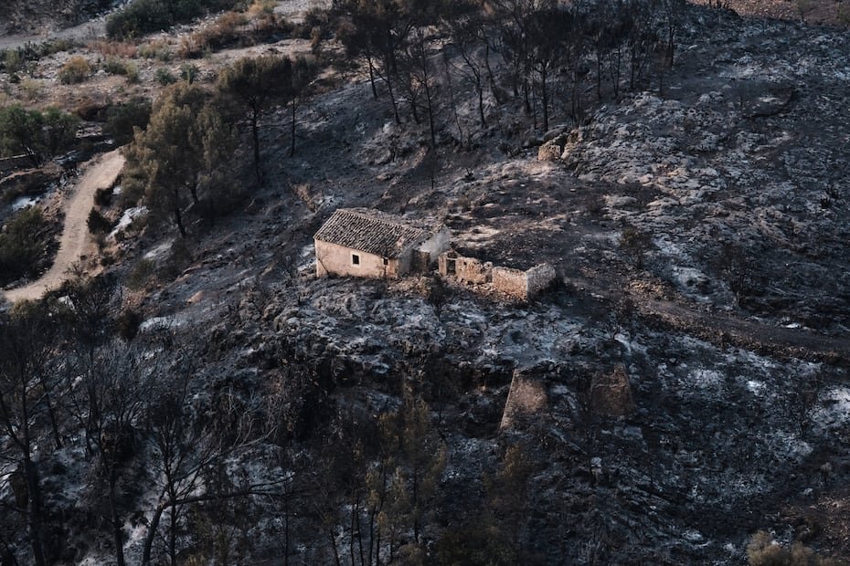 El fuego ha arrasado unos 66 kilómetros cuadrados (25 millas cuadradas) de bosque y tierras de cultivo, aproximadamente del tamaño de Manhattan.