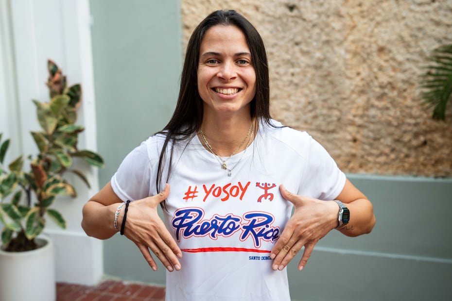 La atleta Fabiola Deceit Tirado posa para el lente de El Nuevo Día.