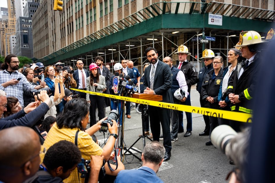 Mamdani detalló el martes los problemas estructurales detectados en un edificio de Manhattan, afirmando que "sigue siendo inestable".
