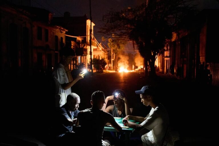apagón en Cuba