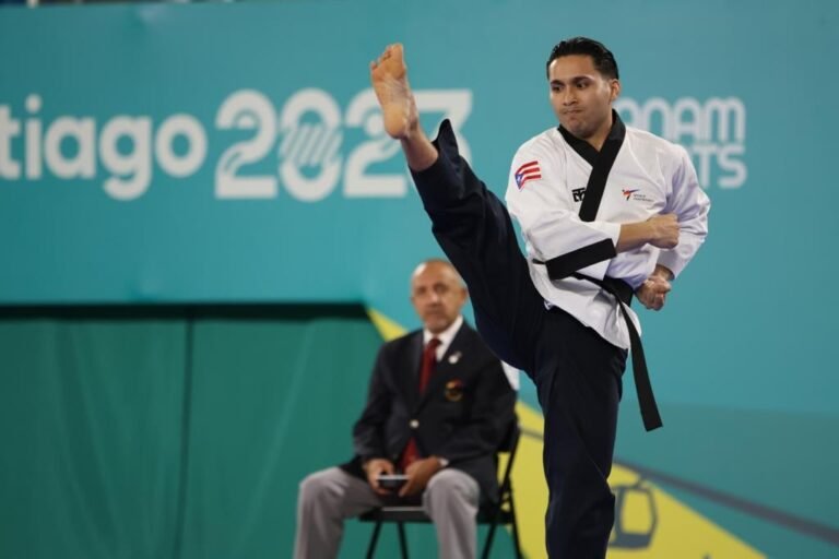 bronce en taekwondo
