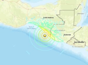 terremoto México Guatemala