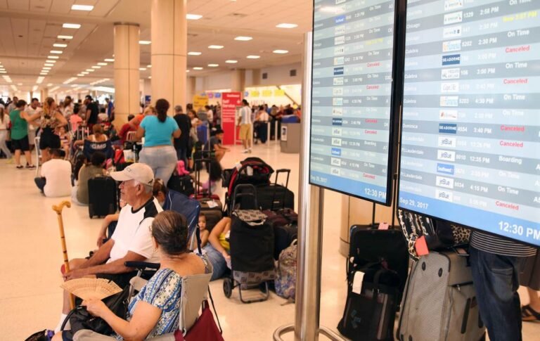 vuelos cancelados aeropuerto Luis Muñoz Marín