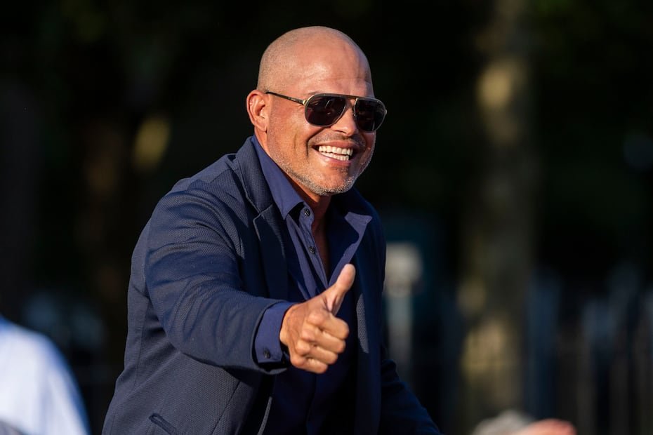 El receptor Iván Rodríguez, uno de los seis puertorriqueños en el Salón de la Fama de Béisbol.