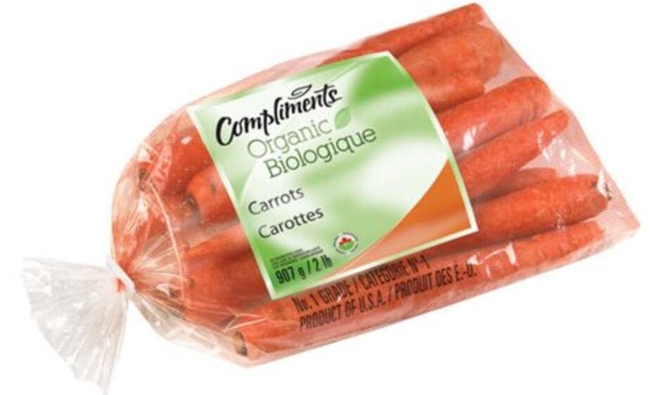 Organic Whole Carrots - 2lb