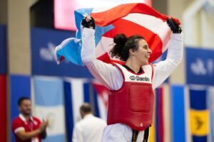 Naishka Román bronce taekwondo