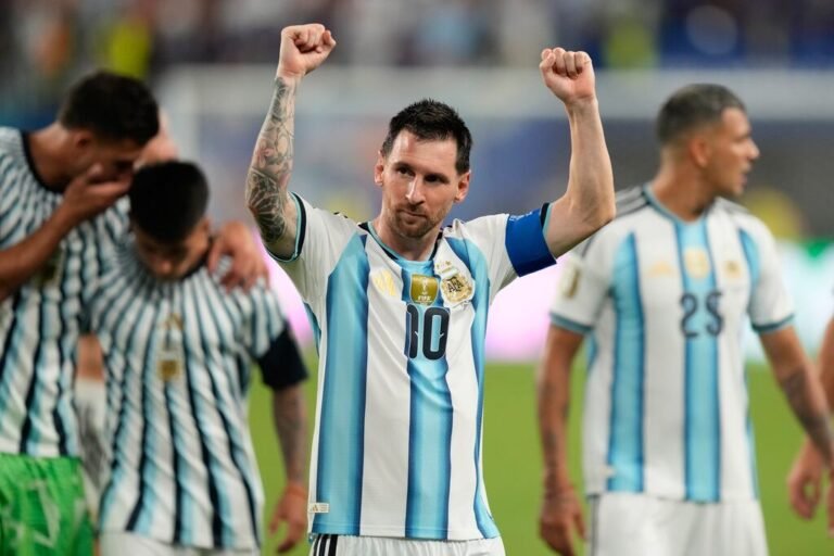 Messi y Salah en Mundial