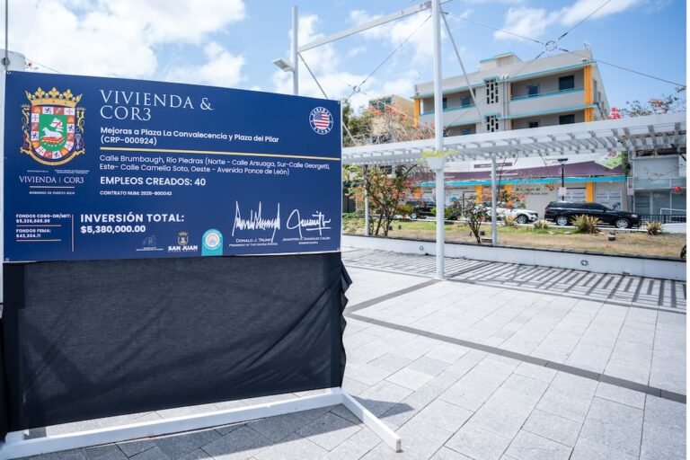 renovaciones en plazas de Río Piedras