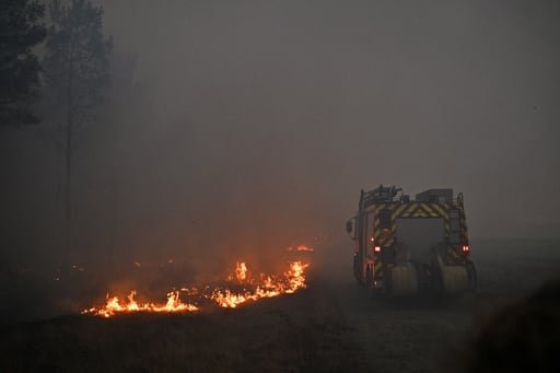 incendios en Francia y España
