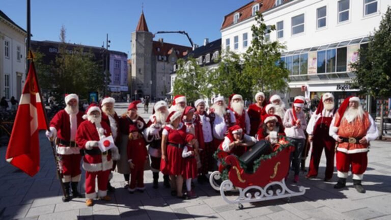 Papás Noel en Dinamarca