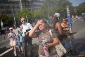 ola de calor en Francia