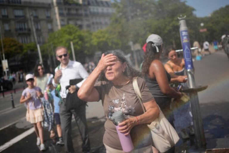 ola de calor en Francia