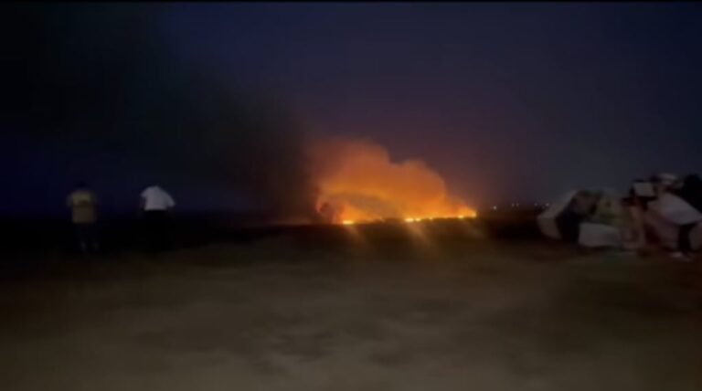 incendio forestal Carolina