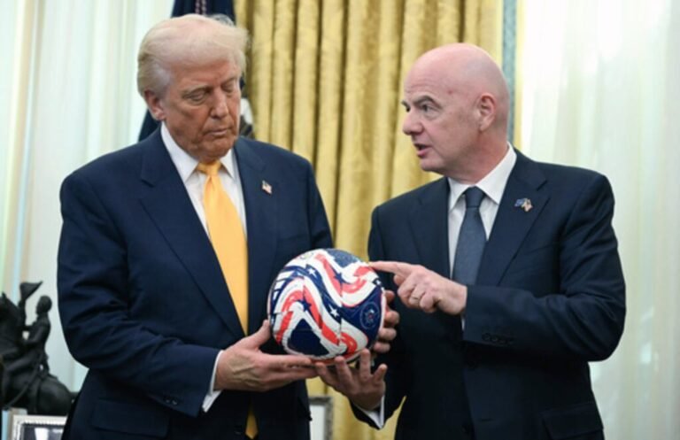 Gianni Infantino intervención Trump