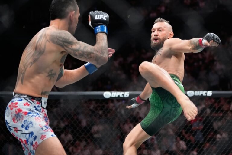 Conor McGregor lesión UFC 329