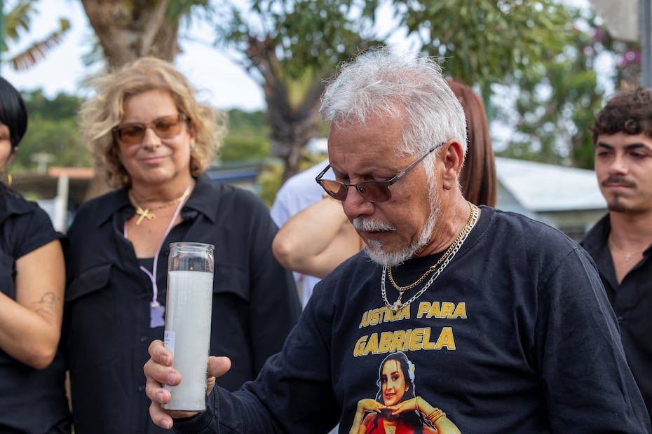 En la foto, Orlando Rosario, tío de Gabriela Nicole Pratts.
