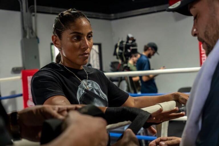 Kiria Tapia pelea profesional