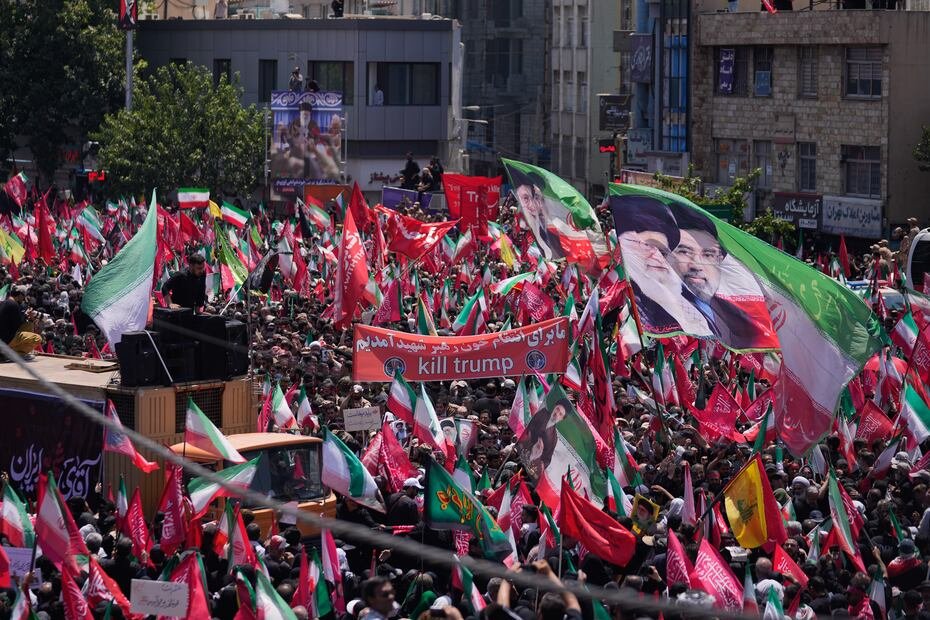 Los féretros serán llevados por las calles de Teherán rumbo al Aeropuerto Internacional Mehrabad en un trayecto de 12 horas, dijo el general de la Guardia Revolucionaria Hasan Hasanzsdeh, quien supervisa la procesión.