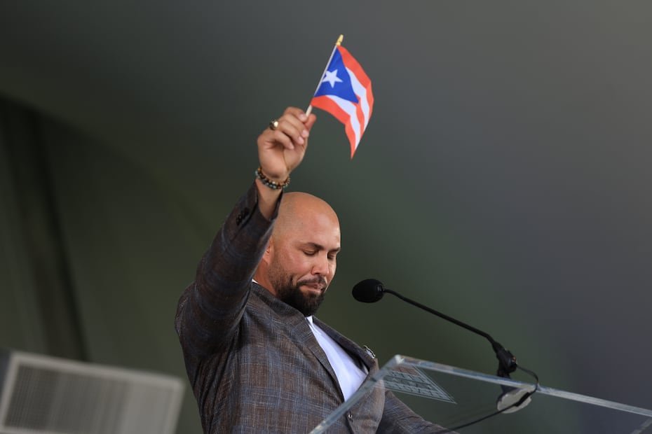 Beltrán agradeció el apoyo del pueblo puertorriqueño durante su discurso.