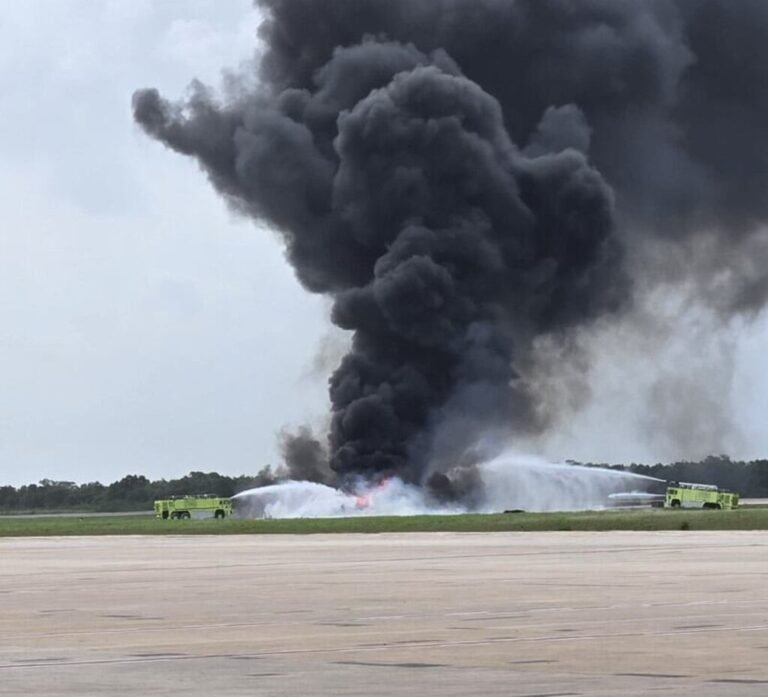 accidente avión La Romana
