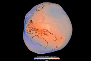campo gravitatorio de la Tierra