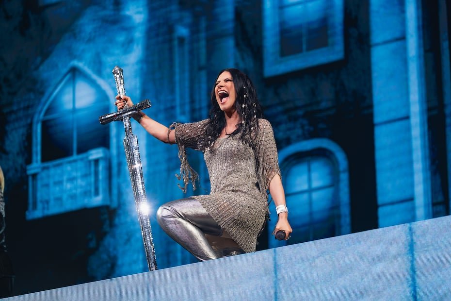 La cantante Laura Pausini.