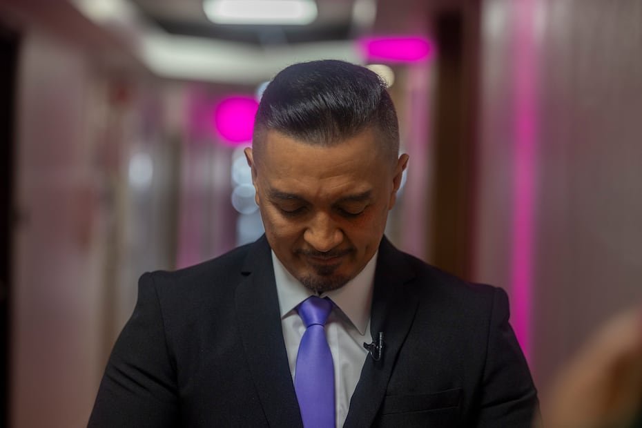 El presentador Melwin Cedeño se describió "nervioso" minutos antes de ver a su hija vestida de quinceañera.