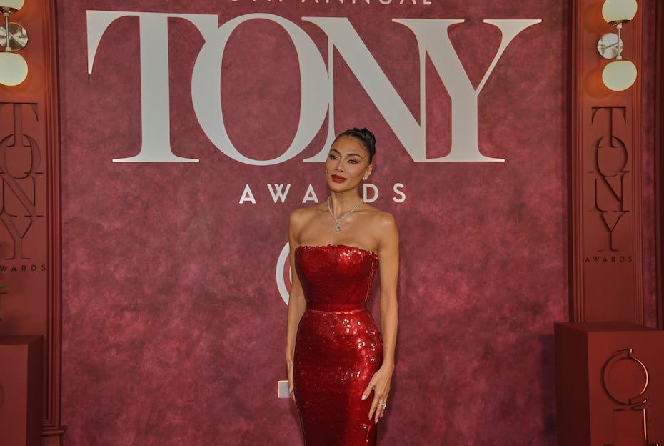 La actriz Nicole Scherzinger.