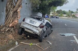 accidente en San Juan