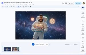 Google Vids avatares AI