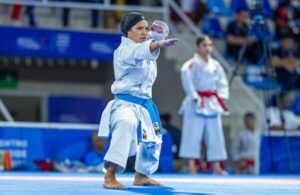 medalla de bronce karate