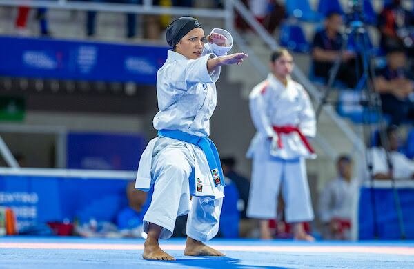 medalla de bronce karate