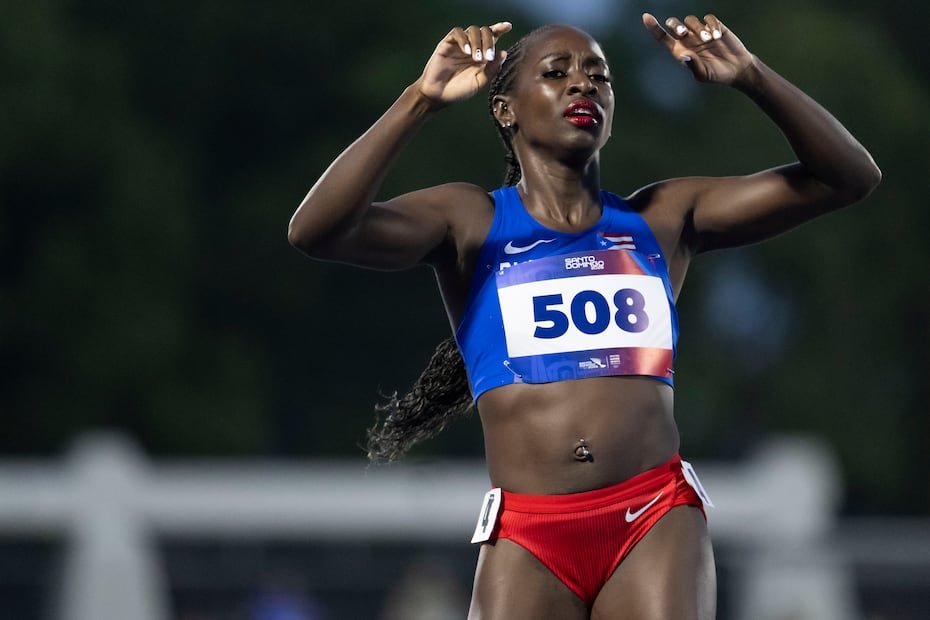 Grace Claxton hizo tiempo de 55.40.