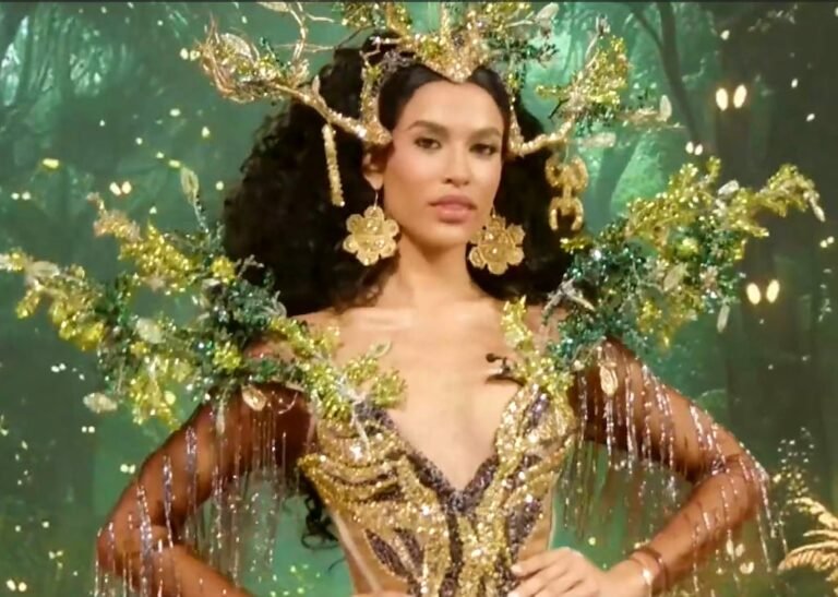 traje típico Miss Mundo Puerto Rico