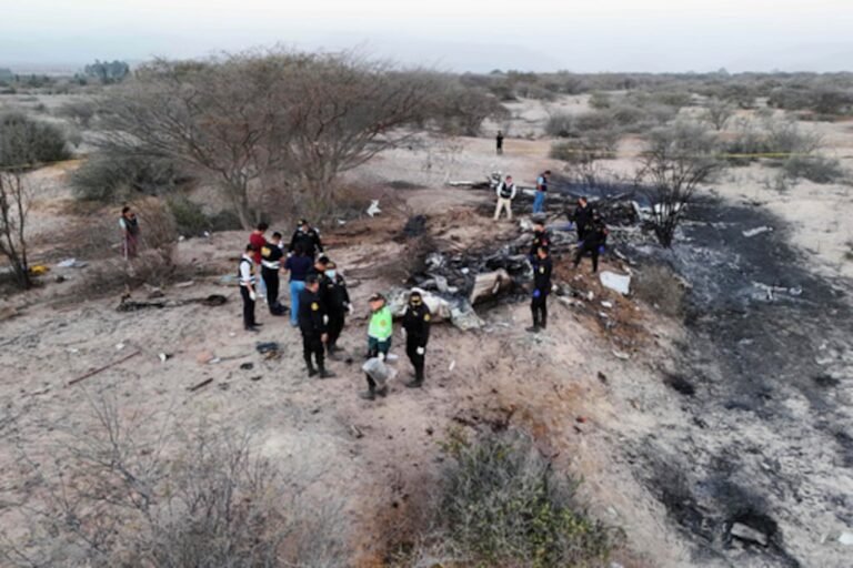 accidente aéreo Perú