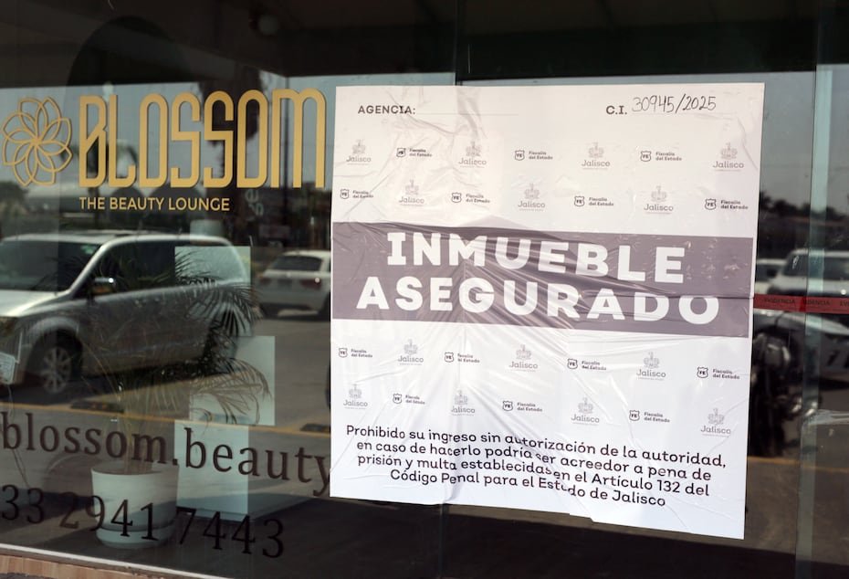 El salón de belleza donde fue abatida a tiros permanece cerrado mientras dura la pesquisa.
