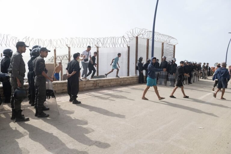 entrada masiva de migrantes