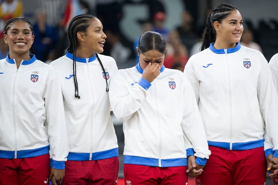 La emoción se apoderó de las jugadoras puertorriqueñas, que no pudieron contener las lágrimas tras conquistar la medalla de oro.
